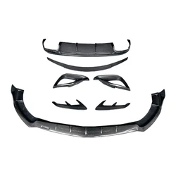 Bodykit BBS con labio y difusor carbono – Mercedes Clase S W217