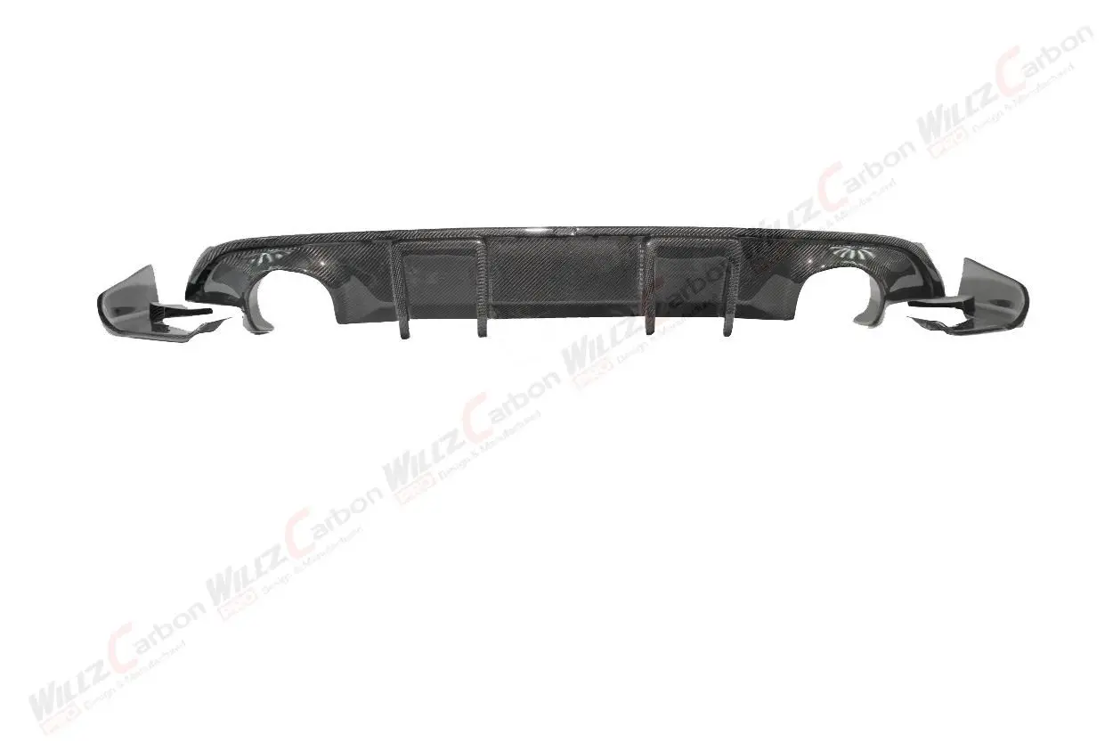 Labio trasero de fibra de carbono para Nissan Infiniti Q60, modificación de carrocería de coche, años 2017 a 2022 - imagen 5
