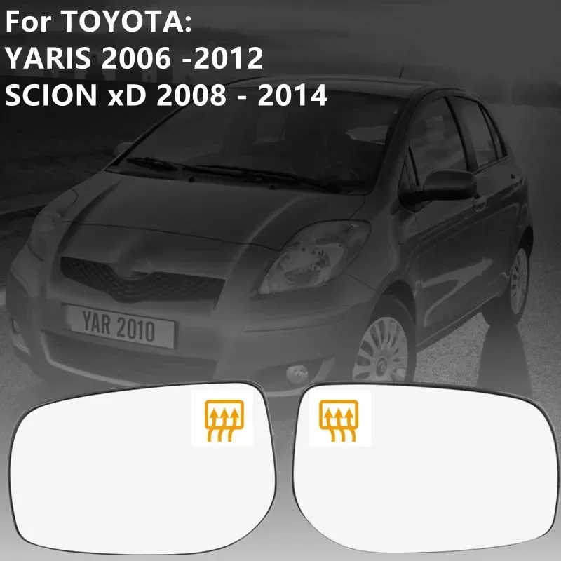 Retrovisor calefactable Toyota Yaris 2006-2012 / Scion xD