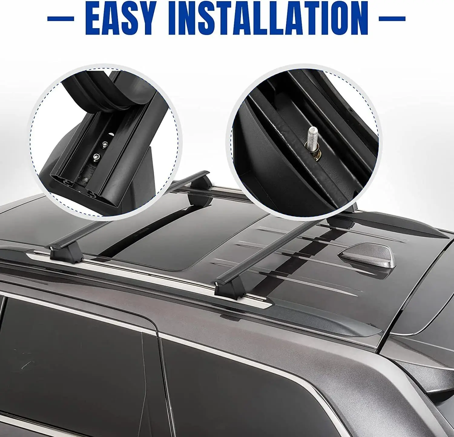 Barras de techo antirrobo para Jeep Grand Cherokee 2011-2021 - imagen 3