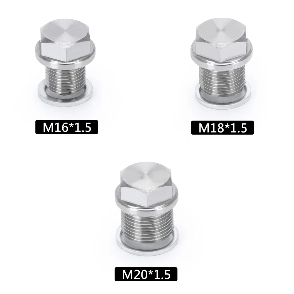 Tapón aceite magnético inox con tuerca M16-M20 para BMW Toyota Subaru - imagen 2