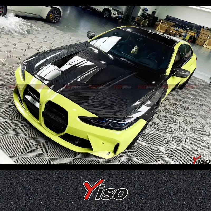 Capó de fibra de carbono seco para BMW M3 G80/M4 G82 - imagen 3