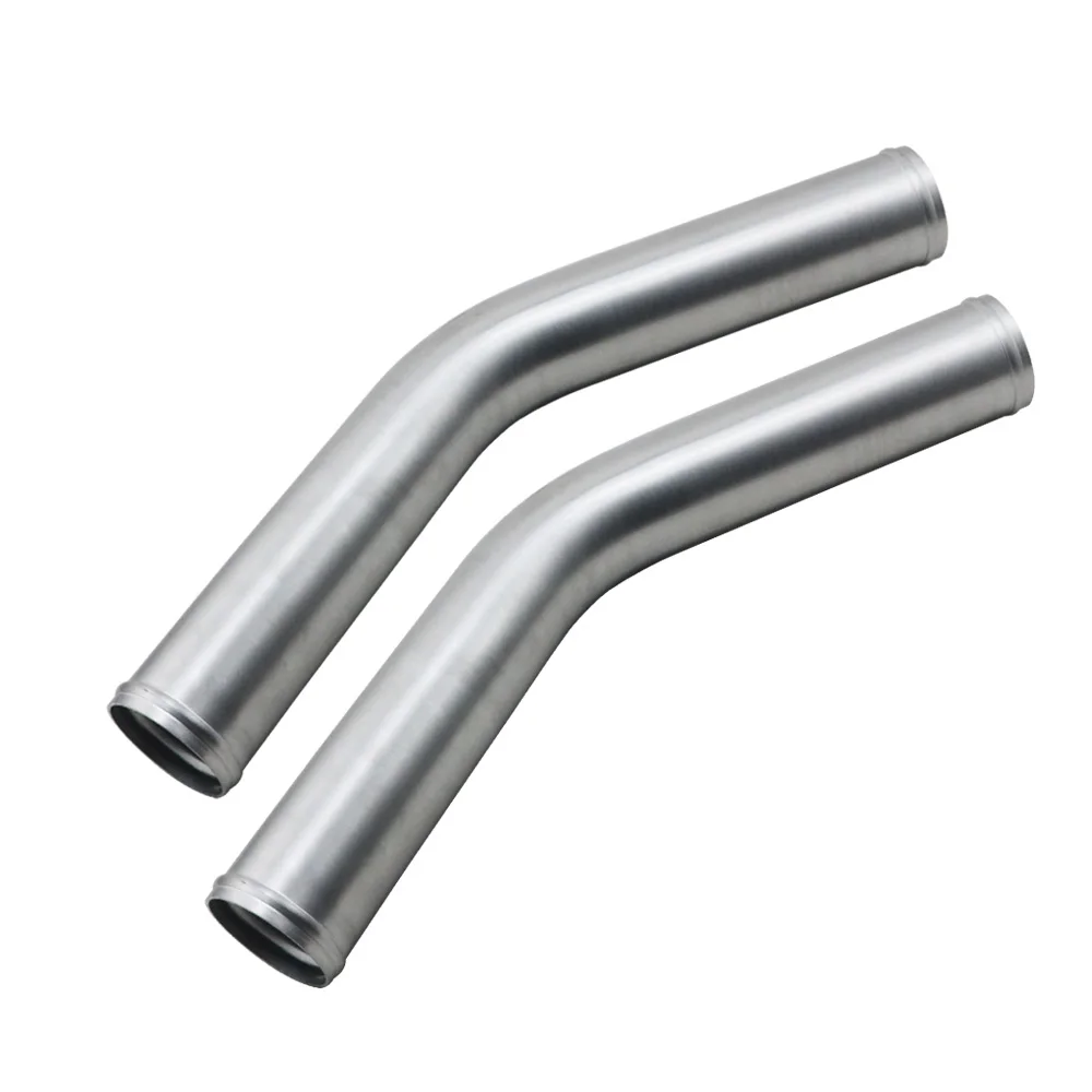 Codos de aluminio incluidos en el kit de intercooler