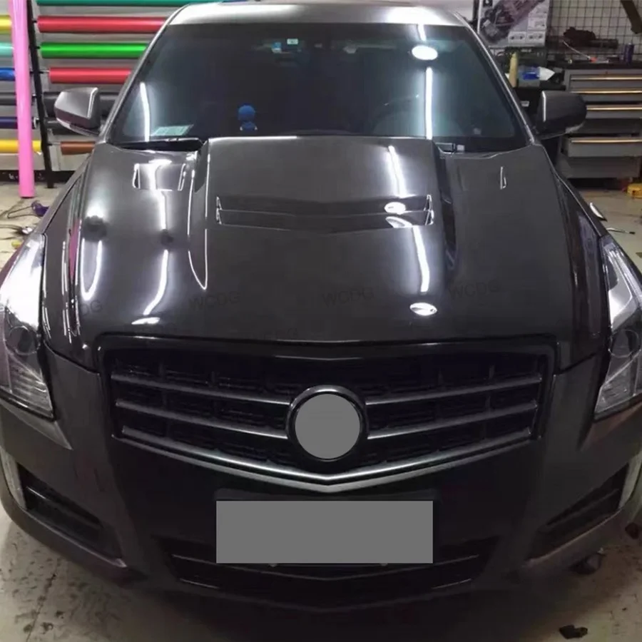Capó motor fibra de carbono con ventilación – Cadillac ATS 2013-2015 - imagen 5