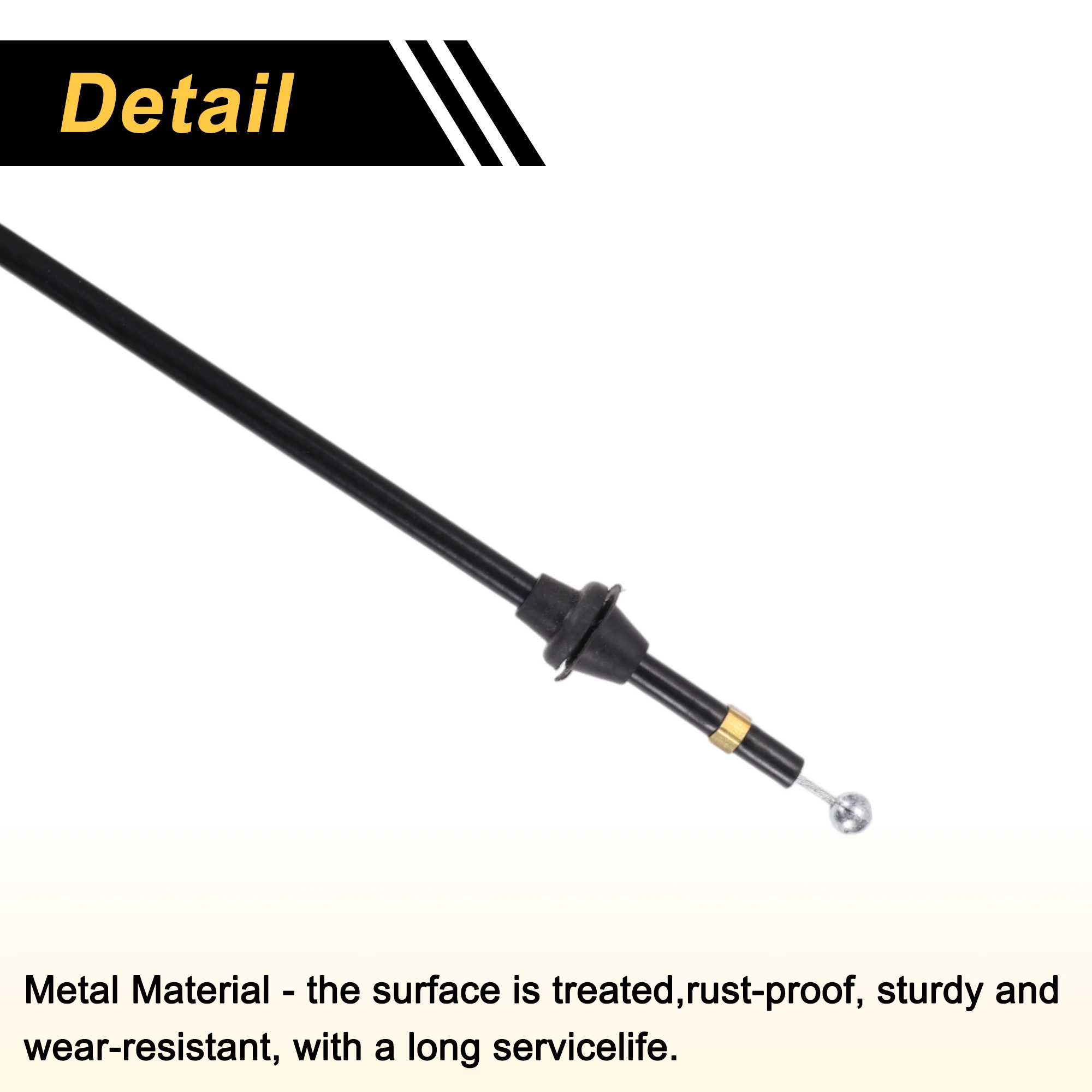 Cable de capó UXCELL para Volkswagen Touareg (2004-2010) - imagen 4