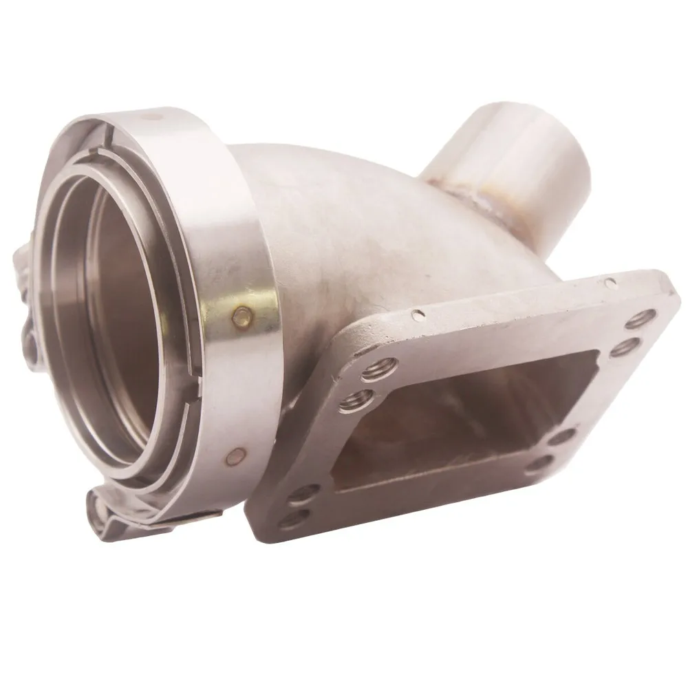 Adaptador de codo turbo de acero inoxidable