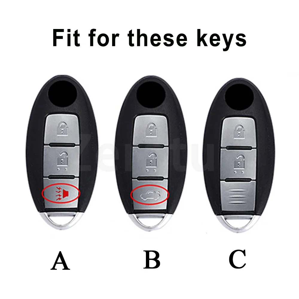 Funda TPU para llave Nissan de 3 botones: Juke y Qashqai - imagen 2