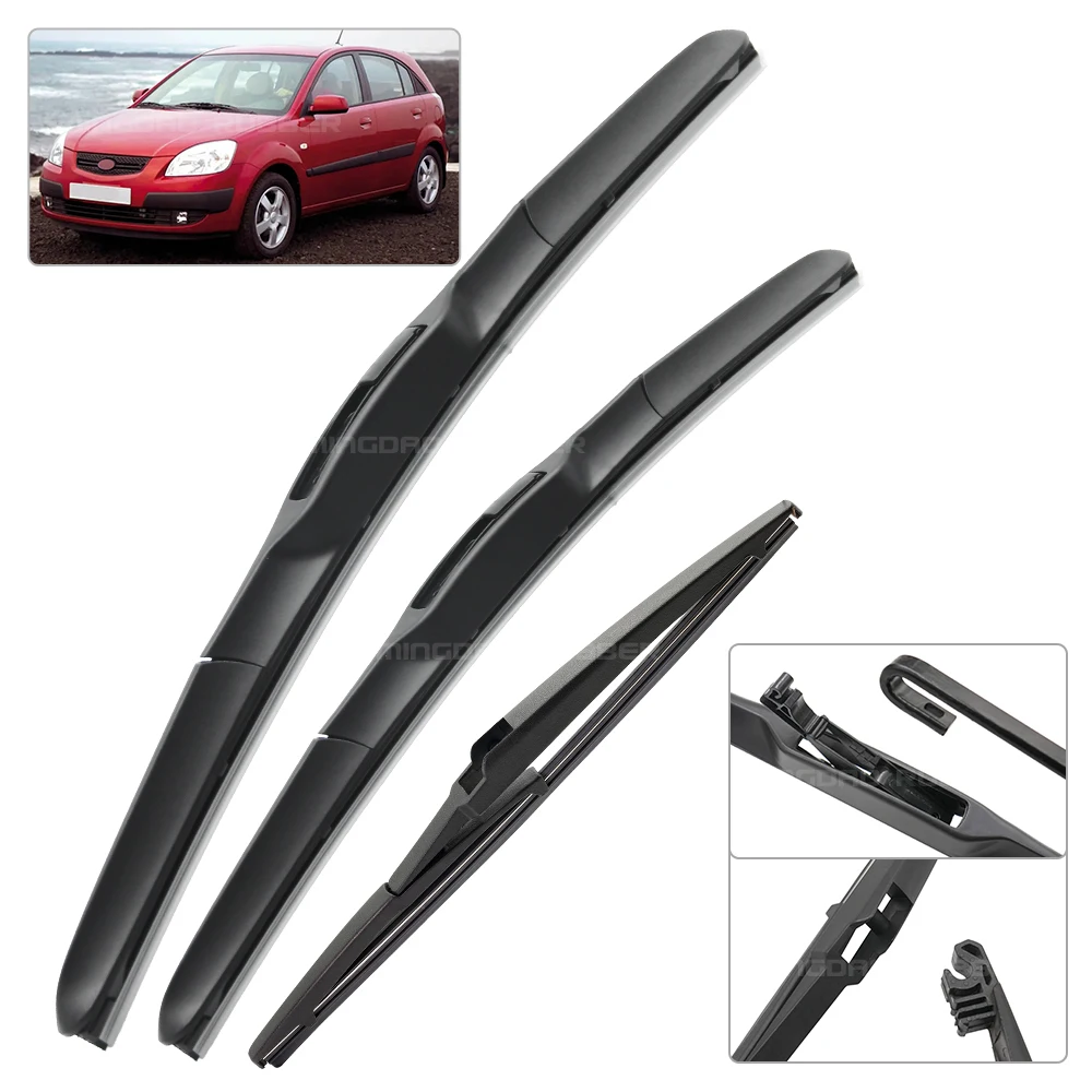 Limpiaparabrisas delantero y trasero Kia Rio 2 JB (2005-2011) - imagen 2