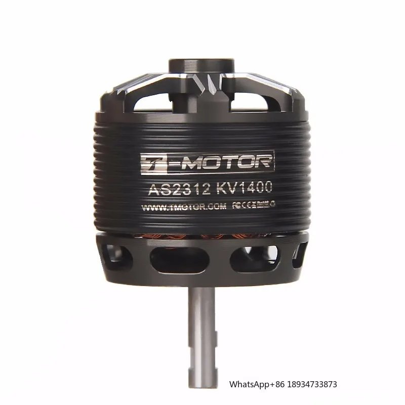 Motor sin escobillas T-MOTOR para aviones RC de eje largo exterior
