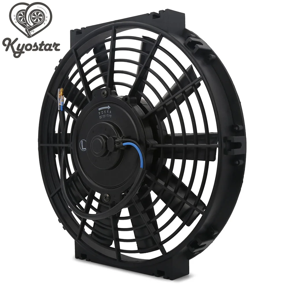 Ventilador delgado 12V push/pull universal radiador intercooler aceite - imagen 3