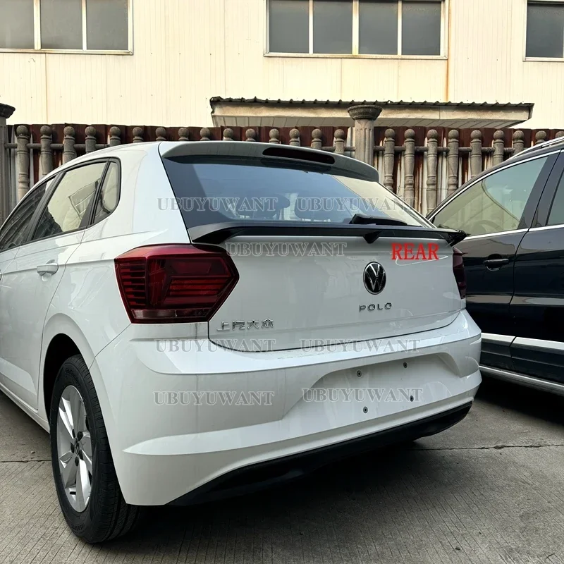 Difusor trasero ABS negro brillante sin pintar – VW Polo 2019-2024 - imagen 5
