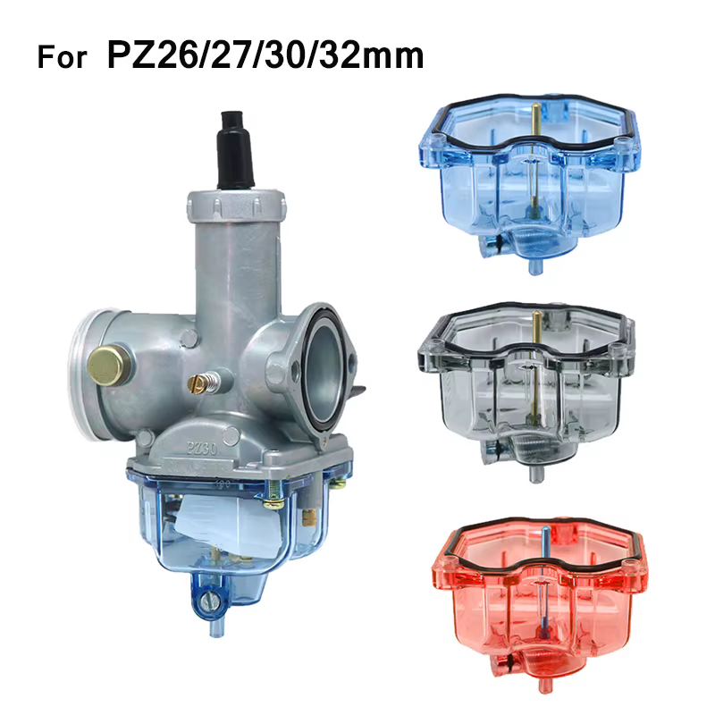 ZS Racing Cuba de flotador transparente para carburadores PWK/PHBG - imagen 4