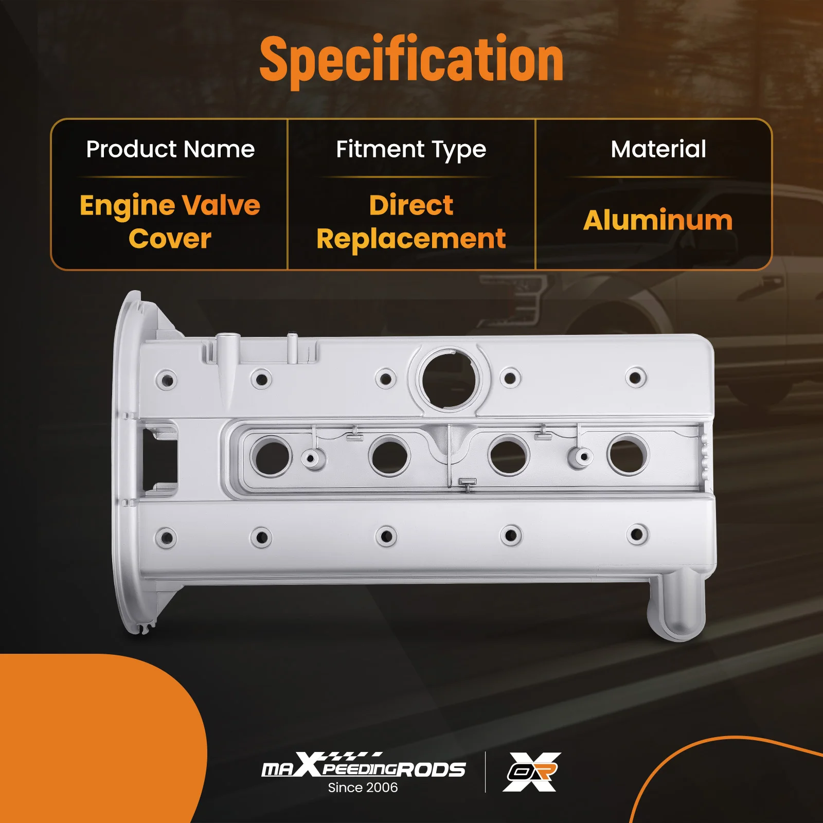 11170-85Z20 Tapa cámara válvulas aluminio Suzuki Forenza 2.0L - imagen 2