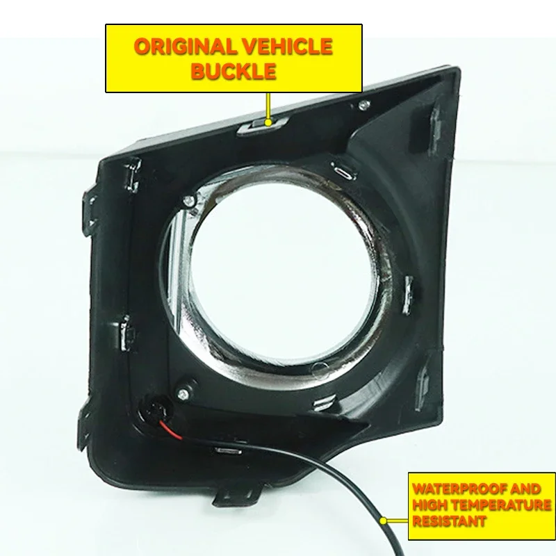 Luces LED diurnas DRL Mitsubishi Triton L200 2015-2018 antiniebla - imagen 4