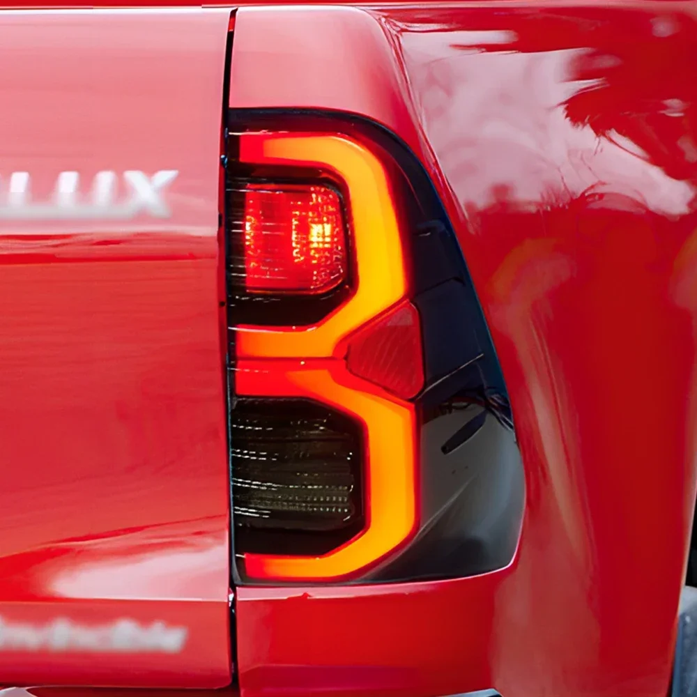 Pilotos traseros LED dinámicos para Toyota Hilux Revo/Vigo 2015-2021 - imagen 3