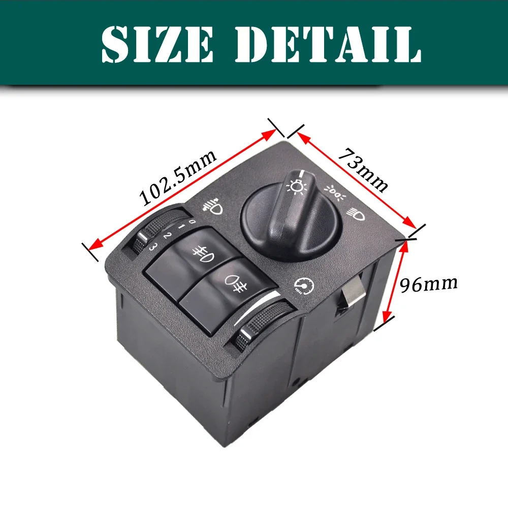 Interruptor antiniebla Opel 90437440 – Vectra B, Astra G, Zafira - imagen 5