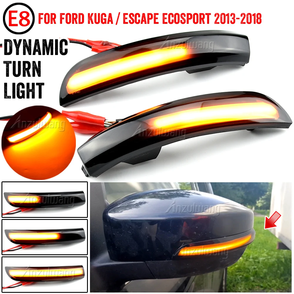 Intermitente LED dinámico para Ford Kuga II 2013-2018