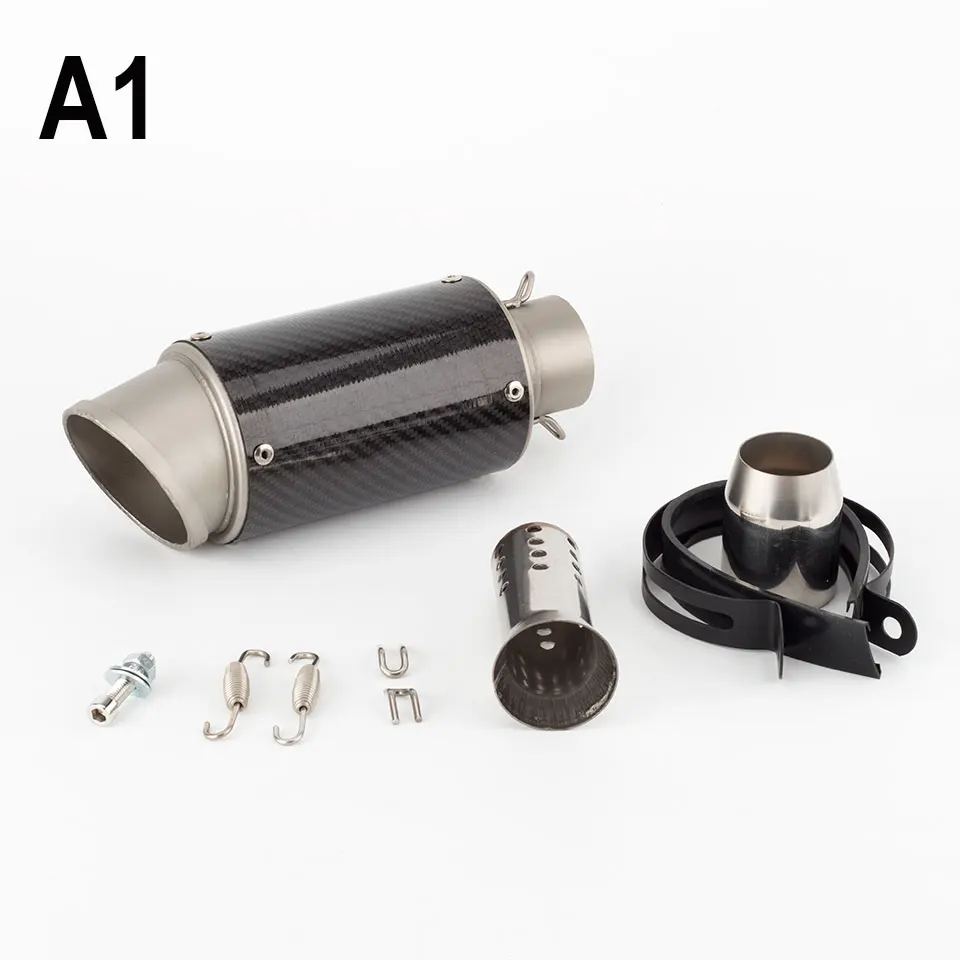 Silenciador de escape universal para moto con DB killer 36-51 mm - imagen 5