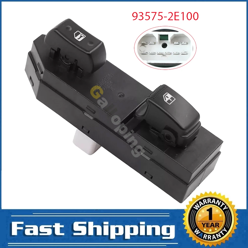 Interruptor elevalunas derecho 93575-2E100 Hyundai Tucson 2005-2010