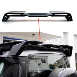 Alerón de techo negro de ABS para Land Rover Defender 2020-2023