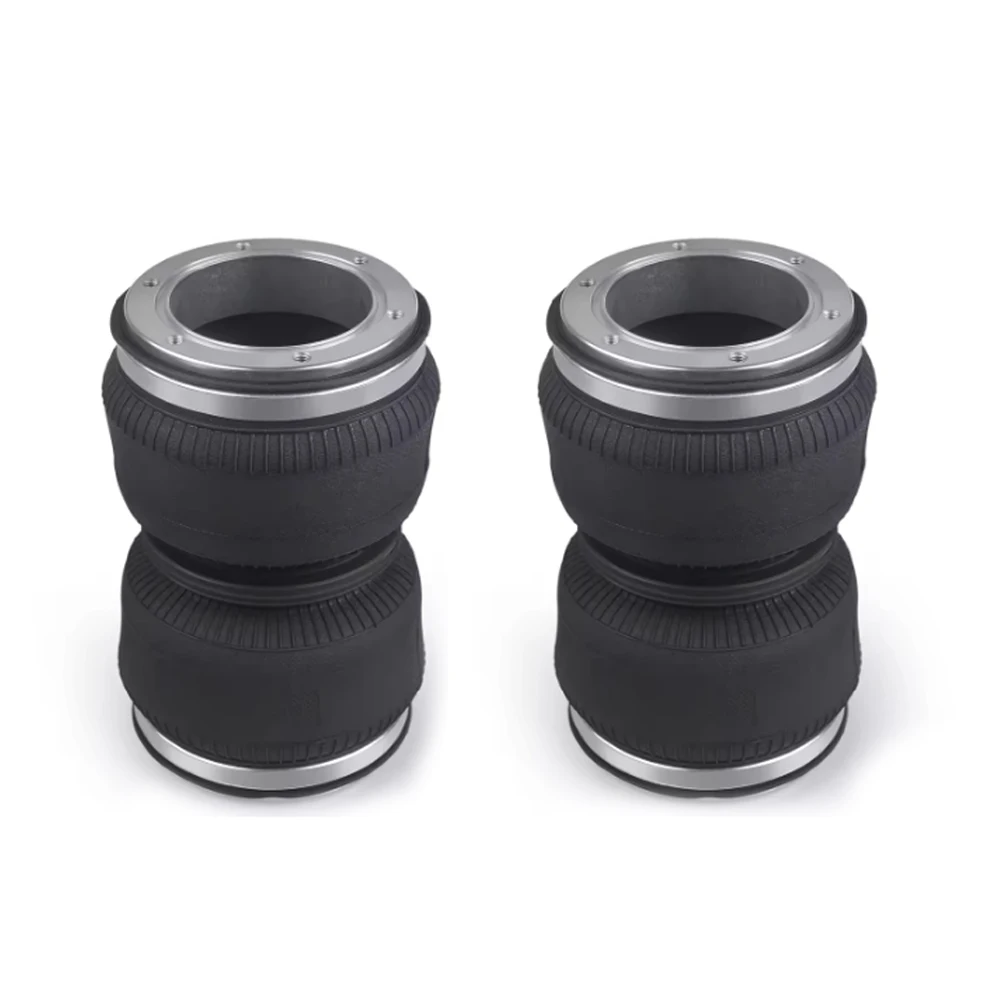 Kit de suspensión neumática universal con bolsa y brida de aluminio - imagen 3