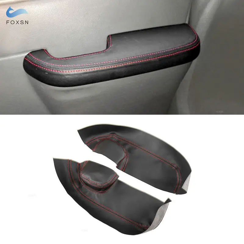 Cubierta reposabrazos puerta delantera Dodge Caravan 2004-2007 cuero
