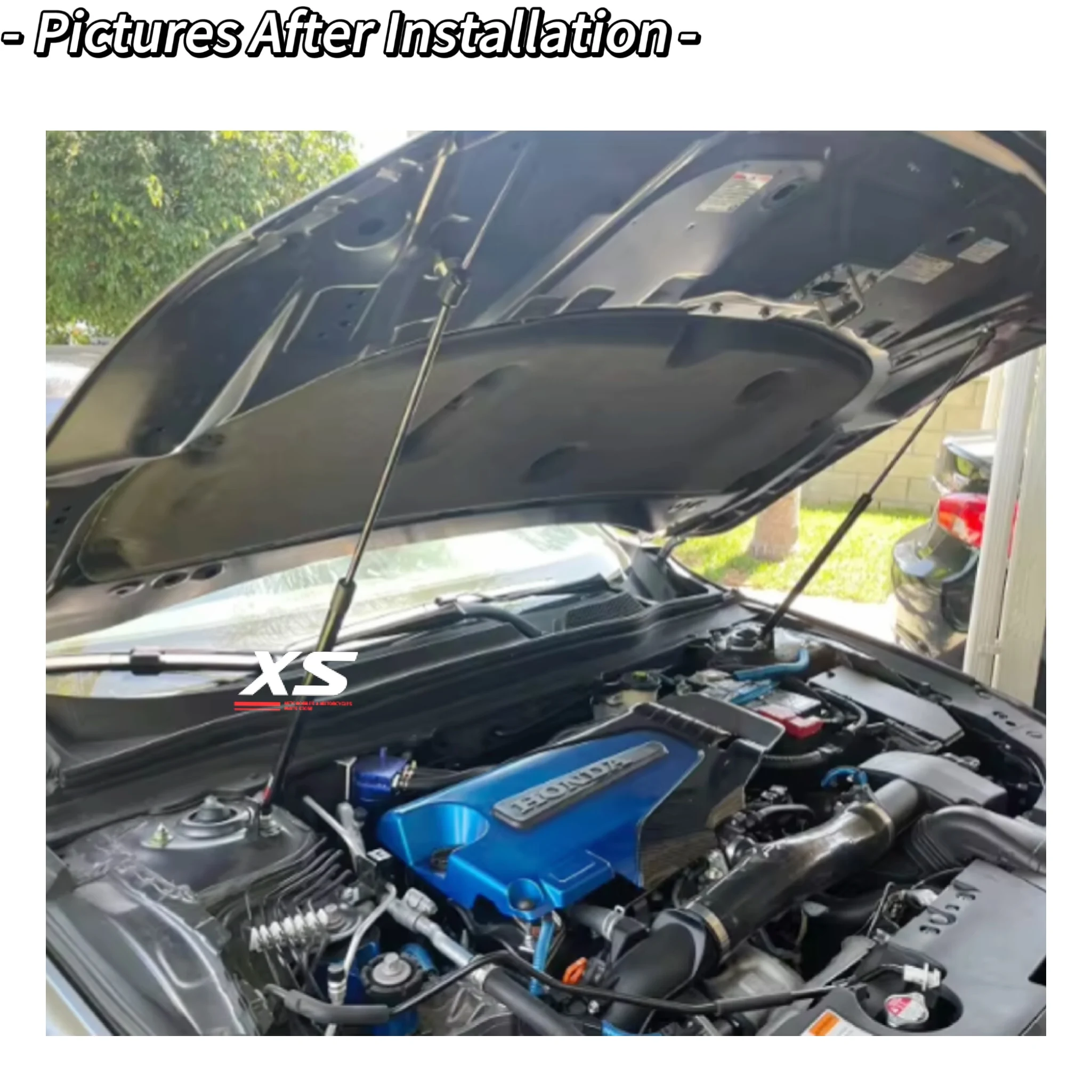 Puntales capó Honda Accord 2018-2023 - Kit amortiguadores gas - imagen 5
