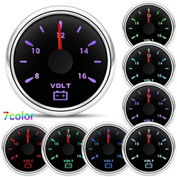 Voltímetro digital impermeable para coche, moto y barco