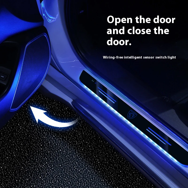Luz LED de umbral inalámbrica para Peugeot 106, 206 y 308 - imagen 5