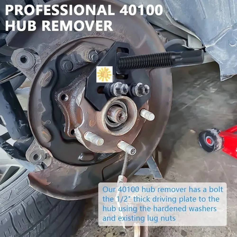 Herramienta de desmontaje de buje de coche, herramientas de reparación manual para camiones con 5, 6 y 8 terminales, 40100/40090 XLB-1080, 40080/43670 - imagen 4