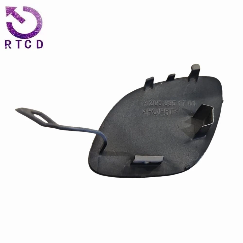 Tapa remolque delantero negra OEM 2058851701 – Mercedes Clase C W205 - imagen 2