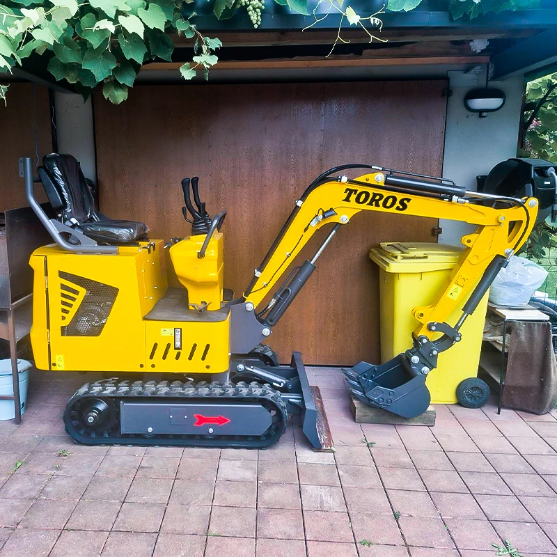 Mini excavadora sobre orugas CE EPA para construcción - imagen 3