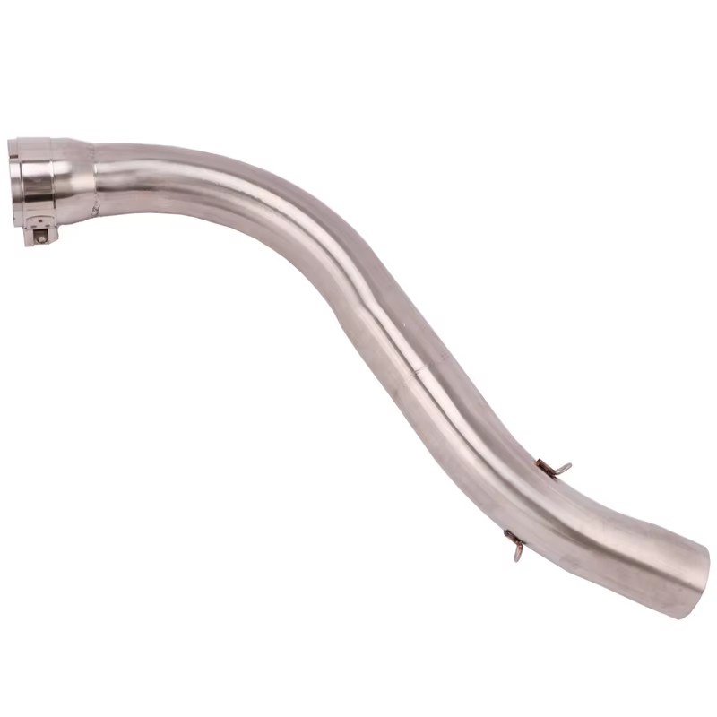 Sistema de Escape para motocicleta, silenciador de tubo de enlace medio de acero inoxidable para Benelli 752S BJ752 BJ 752 - imagen 3