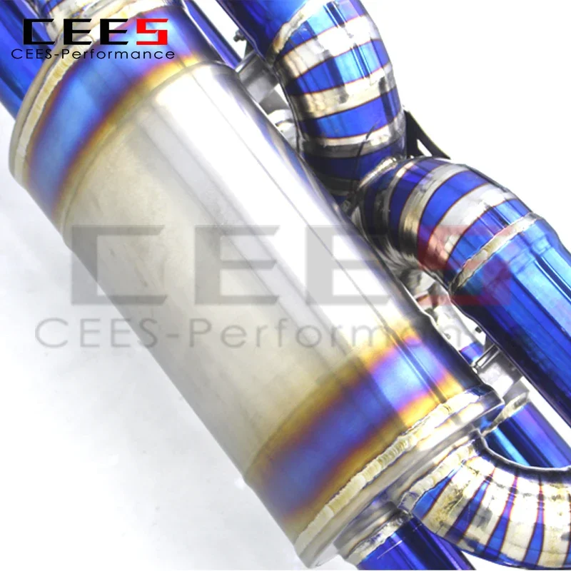 Escape cat-back Cees Performance SS304 para Lamborghini Huracán 5.2 - imagen 5