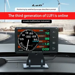 Lufi XS Medidor OBD+ LCD con GPS, turbo y temperatura del aceite