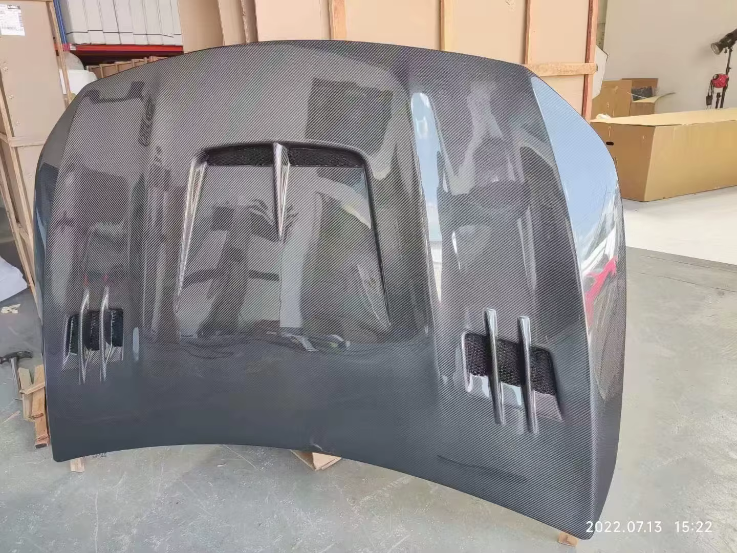 Cubierta de ventilación capó carbono Mercedes A W177 2019-2023