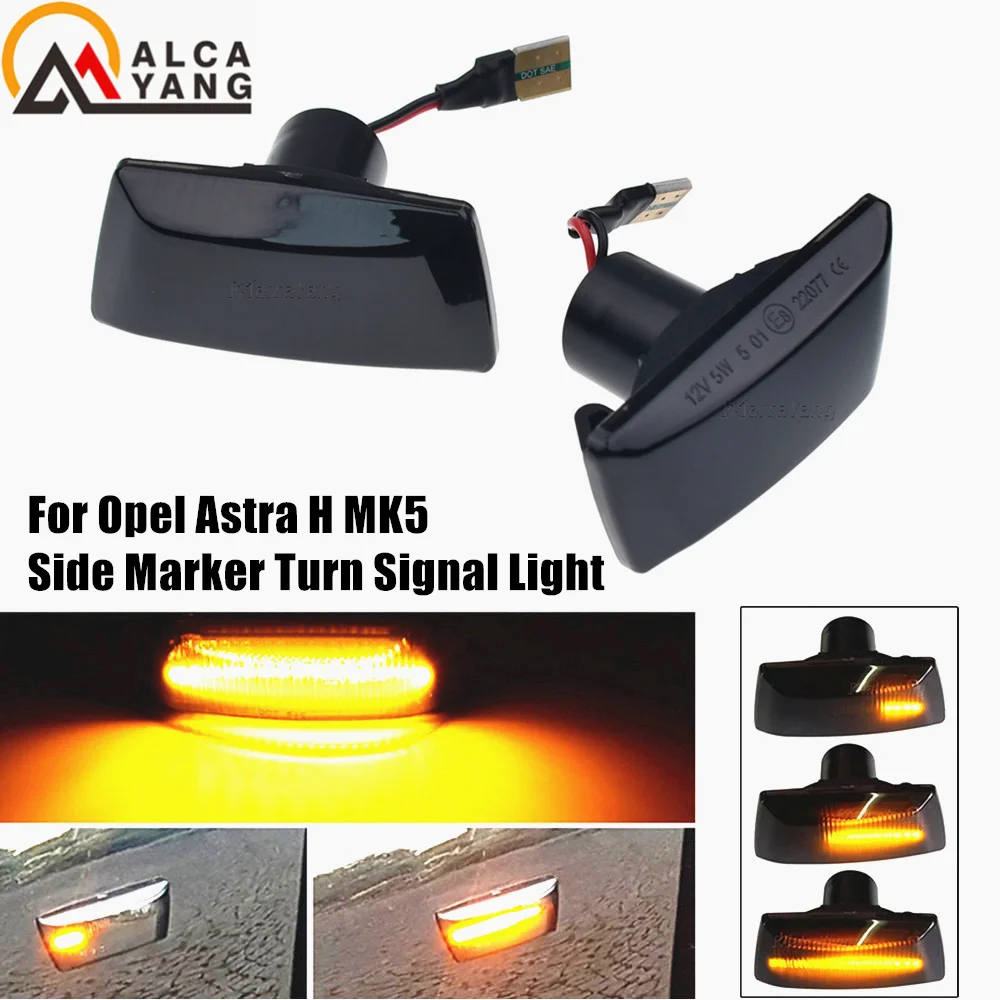 Para Opel Insignia Astra H Corsa D Zafira B para Chevrolet Cruze Led marcador lateral dinámico luz intermitente secuencial lámpara - imagen 3