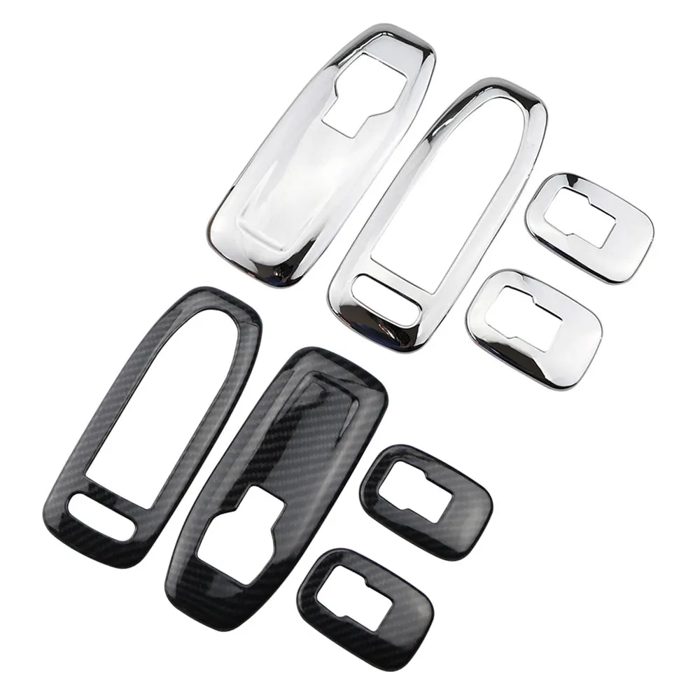 Cubre Panel Interruptores Peugeot 2008 2014-2019 ABS Cromado 4 Unidades - imagen 4