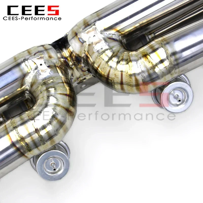 Escape catback CEES con válvula para Porsche 911 991 - imagen 5