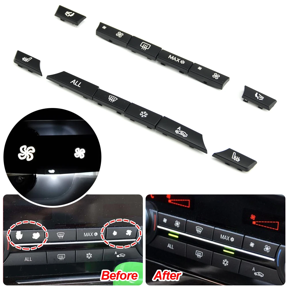 Interruptor Panel Climatizador BMW Serie 5 6 7 X5 X6 F10 F01 F15 F18 - imagen 2