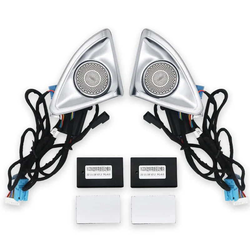 Altavoz tweeter giratorio 4D con LED RGB – Mercedes Clase C W206 - imagen 5