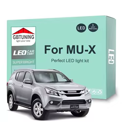 Kit bombillas LED Canbus interior sin errores – Isuzu MU-X 2013-2021