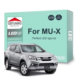 Kit bombillas LED Canbus interior sin errores – Isuzu MU-X 2013-2021