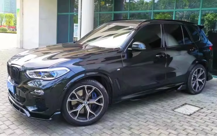 Splitter delantero de fibra de carbono BMW X5 G05 M Sport 2019+ - imagen 3