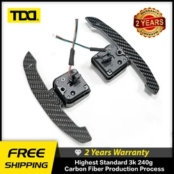 Extensiones magnéticas de levas de cambio de fibra de carbono para Audi
