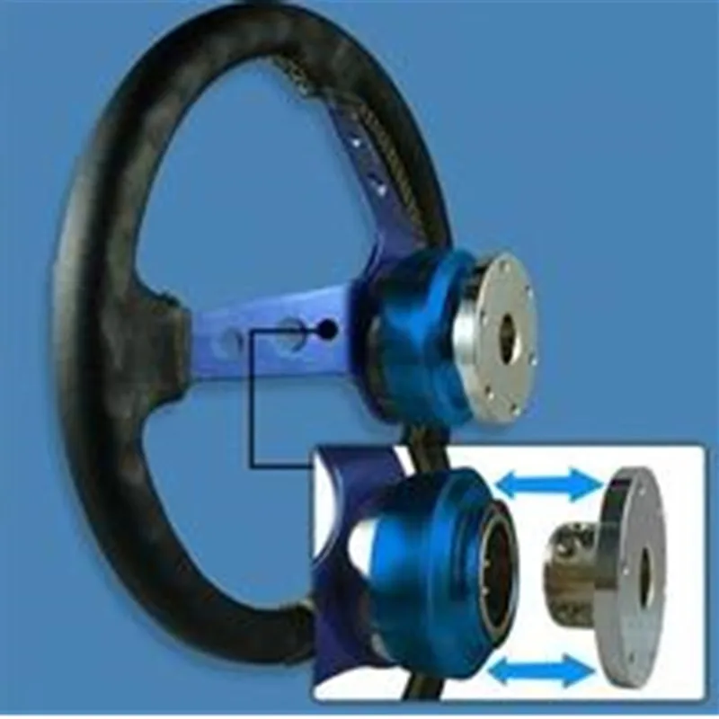 Kit boss volante de carreras aluminio – Adaptador cubo - imagen 2