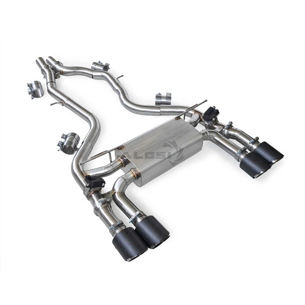 Escape trasero con válvula para BMW M2 Competition F87 S55 - imagen 3