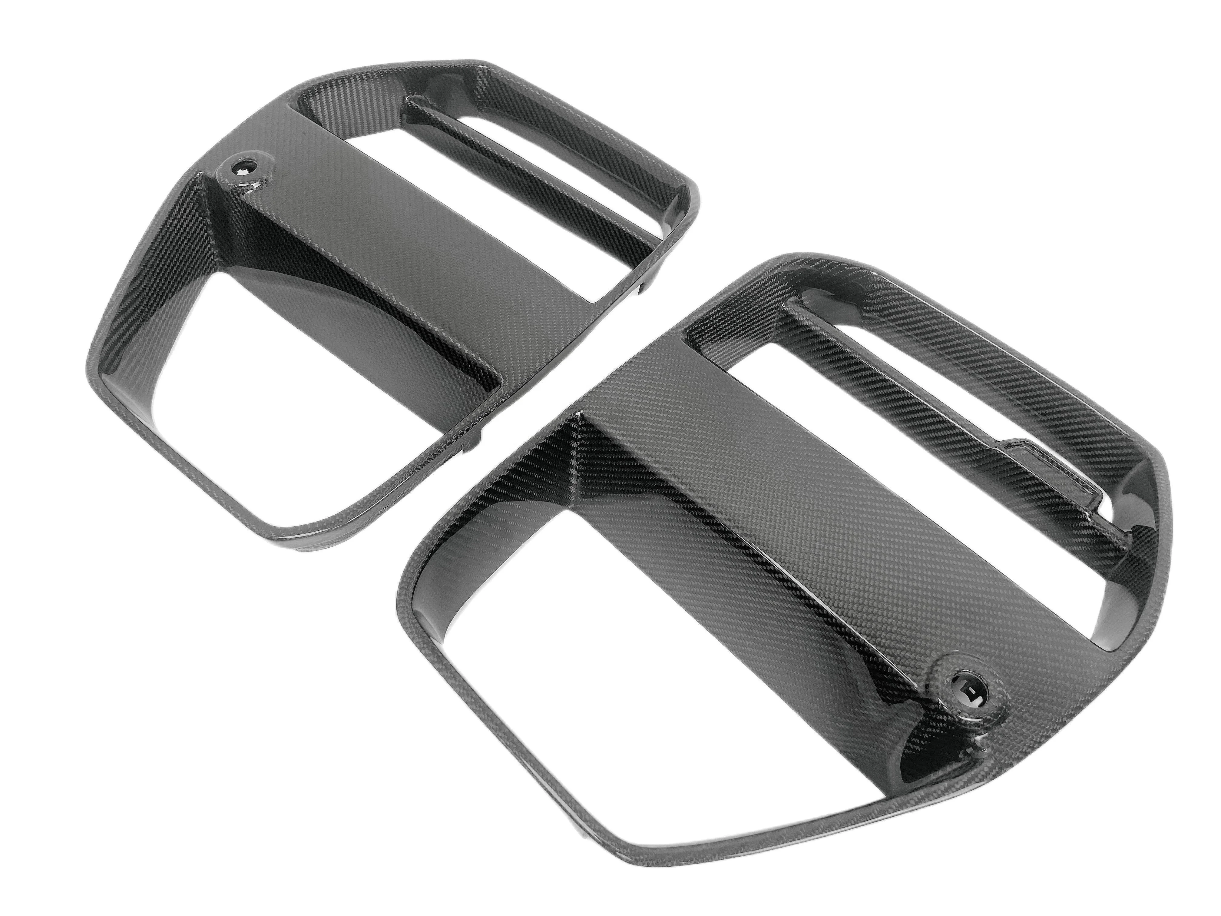 Cubierta parrilla V fibra de carbono para BMW G80 M3/G82/G83 M4 - imagen 4