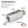1-8NPT M12X1.5