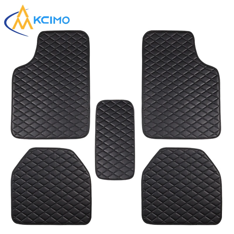 Kcimo Alfombrillas PU impermeables para coche – Protector interior